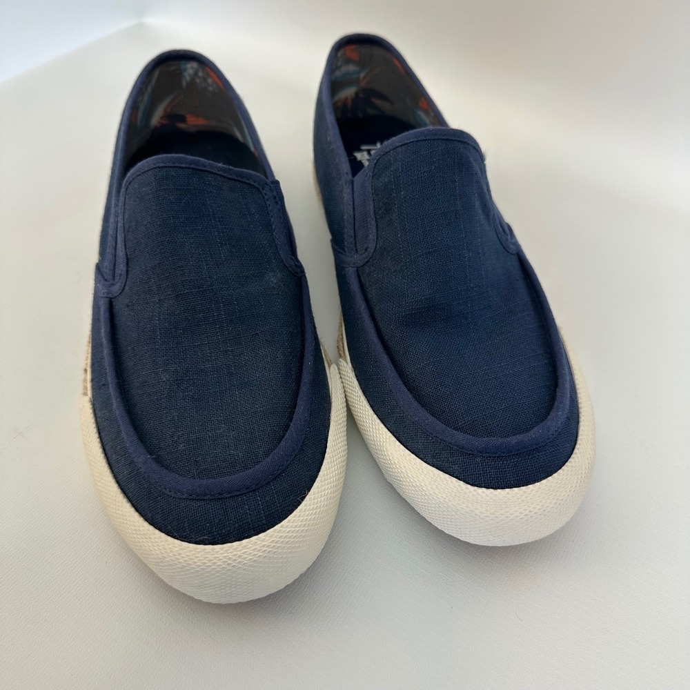 Mens Original Penguin Canvas Slip On Espadrille Casual‎ Shoes Size 10.5